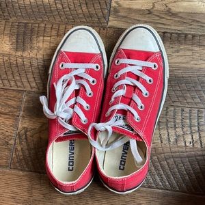 Red converse